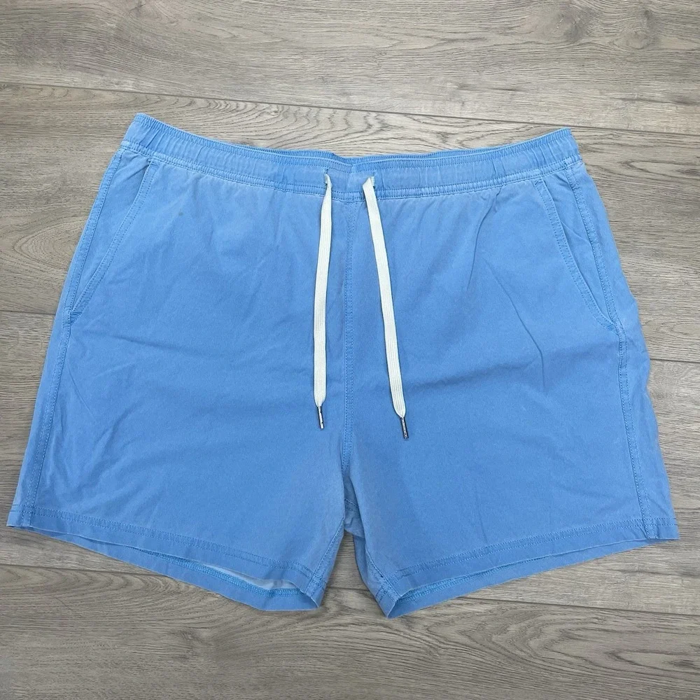 Fair Harbor Blue Beach Swim Trunks Men's Sz XXL Tropical Beach Resort FADE